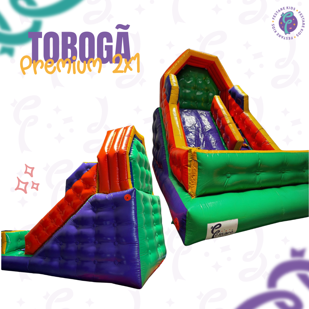 Tobogã Premium 2x1